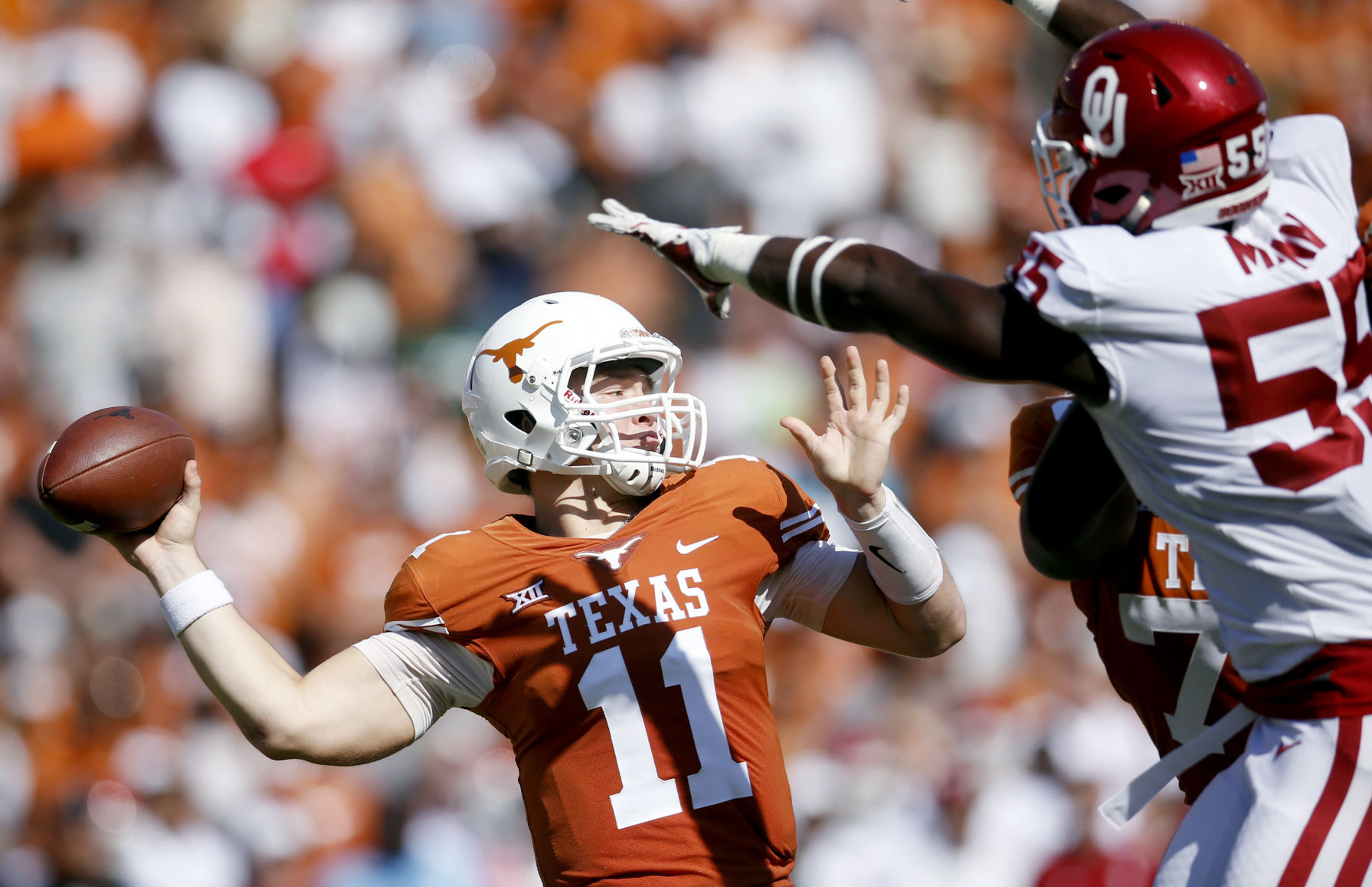 Player to watch: Texas QB Sam Ehlinger